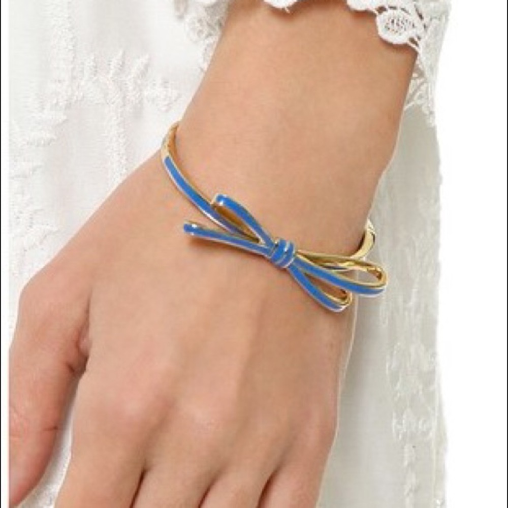 RED Kate Spade “Tied Up” Bow Bracelet